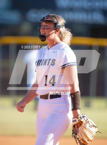 Thumbnail 3 in Newnan vs River Ridge (GHSA 6A State Tournament) photogallery.