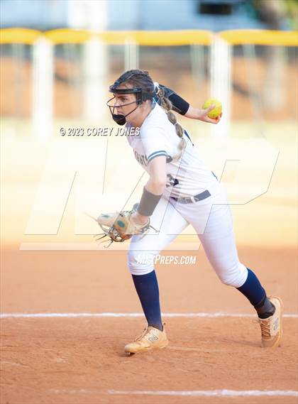 Thumbnail 2 in Newnan vs River Ridge (GHSA 6A State Tournament) photogallery.