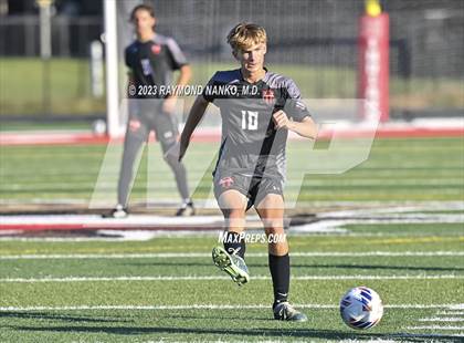 Thumbnail 2 in Blackford vs Eastbrook (IHSAA Class 2A Round 1)  photogallery.