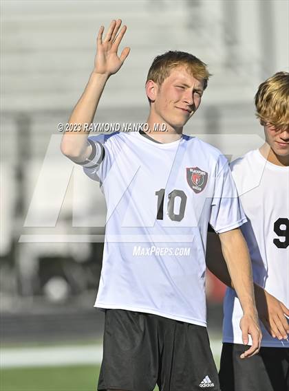 Thumbnail 2 in Blackford vs Eastbrook (IHSAA Class 2A Round 1)  photogallery.