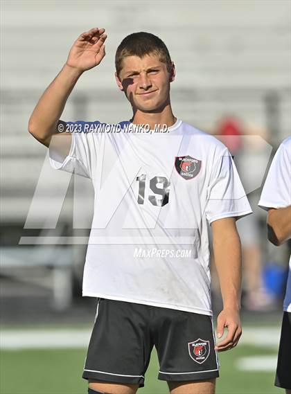 Thumbnail 1 in Blackford vs Eastbrook (IHSAA Class 2A Round 1)  photogallery.