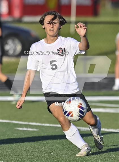 Thumbnail 3 in Blackford vs Eastbrook (IHSAA Class 2A Round 1)  photogallery.