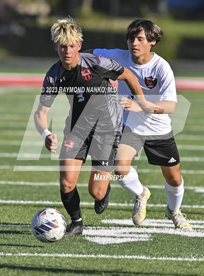 Thumbnail 2 in Blackford vs Eastbrook (IHSAA Class 2A Round 1)  photogallery.
