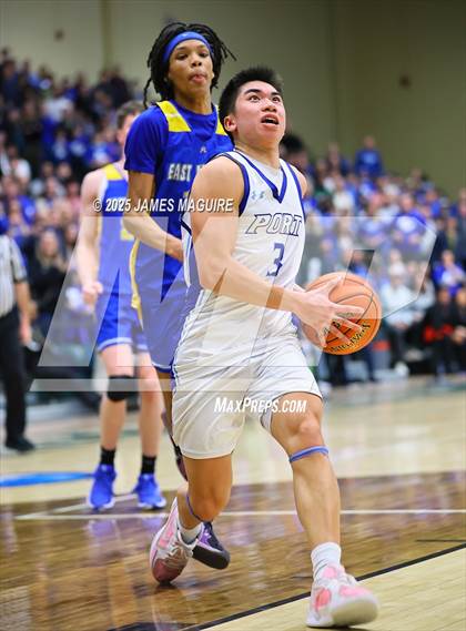 Thumbnail 1 in Port Washington vs. East Meadow (NYSPHSAA Section 8 Class AAA Final) photogallery.