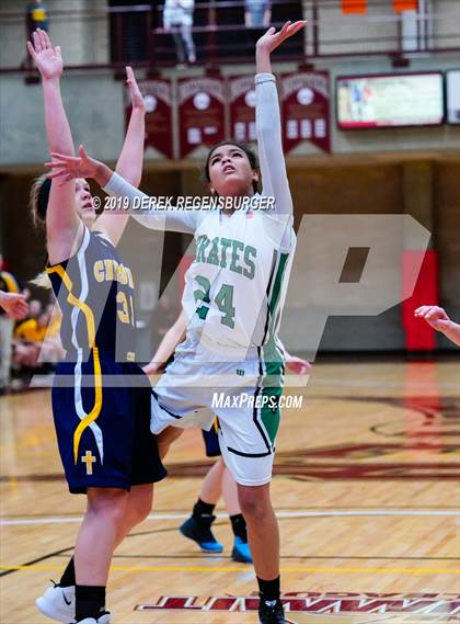 Thumbnail 1 in Colorado Springs Christian vs St. Mary's (CHSAA 3A Final) photogallery.