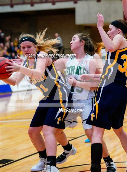 Thumbnail 3 in Colorado Springs Christian vs St. Mary's (CHSAA 3A Final) photogallery.