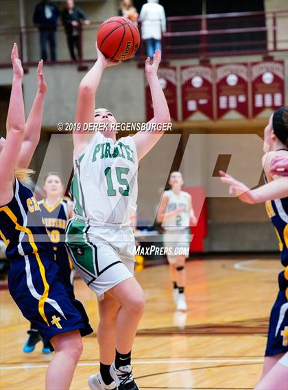 Thumbnail 2 in Colorado Springs Christian vs St. Mary's (CHSAA 3A Final) photogallery.