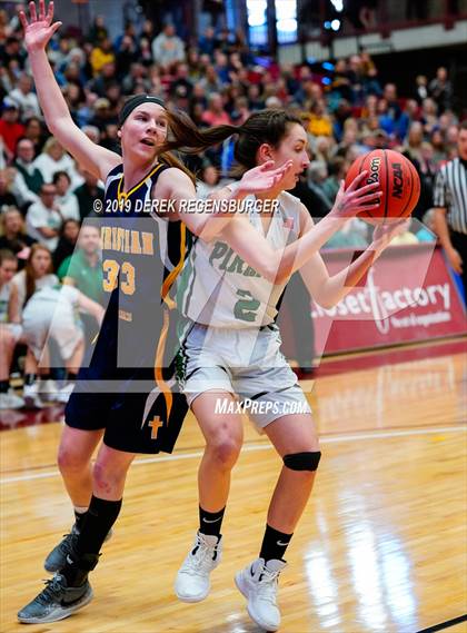 Thumbnail 1 in Colorado Springs Christian vs St. Mary's (CHSAA 3A Final) photogallery.