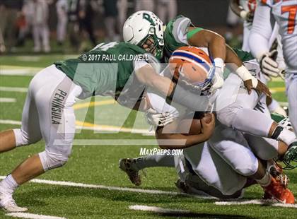 Thumbnail 2 in Rainier Beach vs. Peninsula (WIAA 3A Quarterfinal) photogallery.