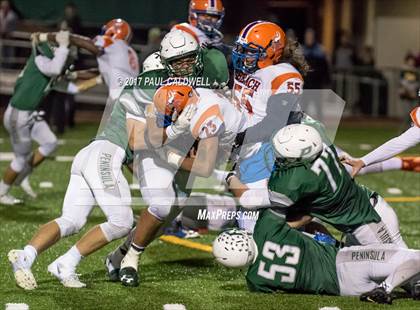 Thumbnail 3 in Rainier Beach vs. Peninsula (WIAA 3A Quarterfinal) photogallery.