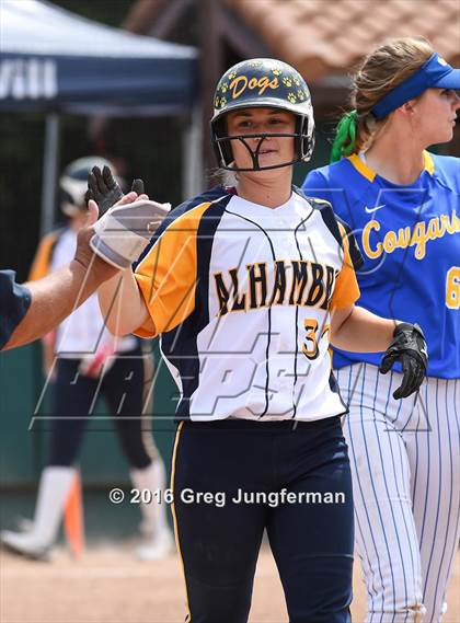 Thumbnail 2 in Newark Memorial vs Alhambra (CIF NorCal D2 Final) photogallery.