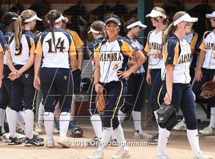 Thumbnail 2 in Newark Memorial vs Alhambra (CIF NorCal D2 Final) photogallery.