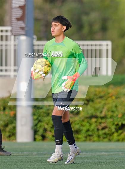 Thumbnail 2 in El Rancho vs. Trabuco Hills (Hawks Invitational) photogallery.