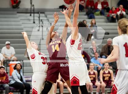 Thumbnail 2 in Oakton vs Madison (VHSL Concorde District Final) photogallery.