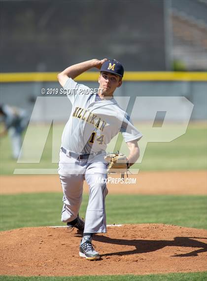 Thumbnail 2 in Temecula Valley vs Milikan (CIF SS D2 Wildcard Playoff) photogallery.