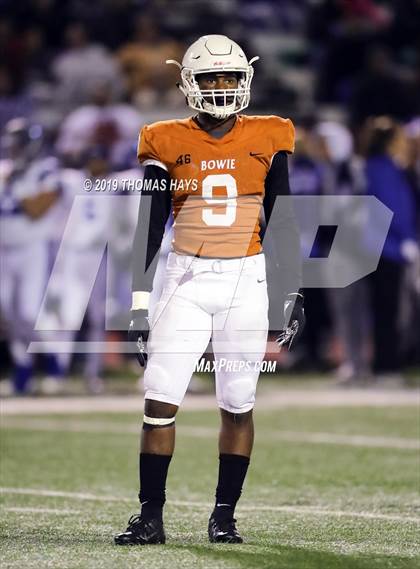 Thumbnail 1 in Weatherford @ Bowie (UIL 6A Bi-District)  photogallery.