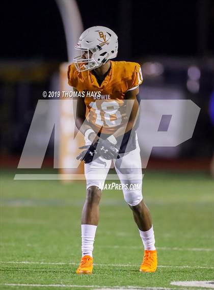 Thumbnail 1 in Weatherford @ Bowie (UIL 6A Bi-District)  photogallery.