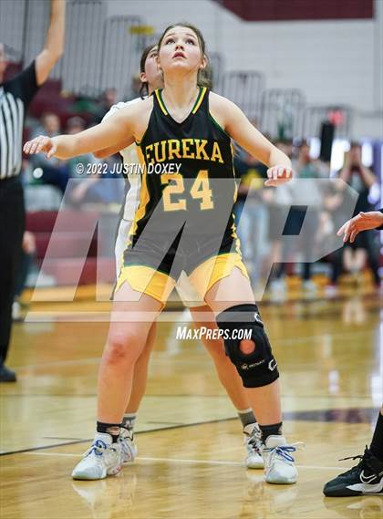 Thumbnail 2 in Wells vs. Eureka (NIAA 1A East Girls Championship) photogallery.