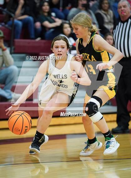Thumbnail 1 in Wells vs. Eureka (NIAA 1A East Girls Championship) photogallery.