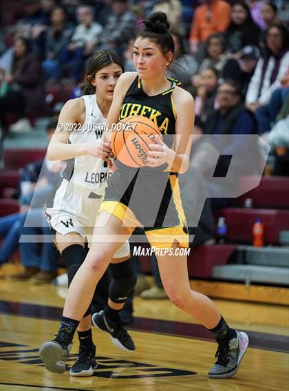 Thumbnail 3 in Wells vs. Eureka (NIAA 1A East Girls Championship) photogallery.