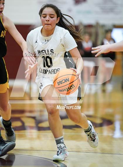 Thumbnail 2 in Wells vs. Eureka (NIAA 1A East Girls Championship) photogallery.