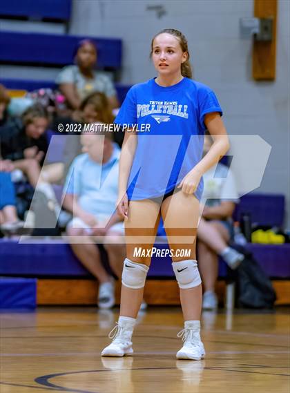 Thumbnail 1 in Jack Britt vs Triton (Jack Britt's 19th Annual Volleyball Jamboree)(scrimmage) photogallery.
