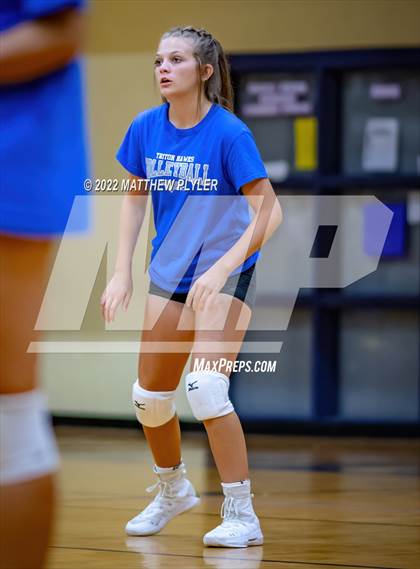 Thumbnail 2 in Jack Britt vs Triton (Jack Britt's 19th Annual Volleyball Jamboree)(scrimmage) photogallery.