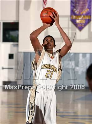 Thumbnail 2 in Centennial vs. King-Drew Medical (Lynwood Christmas Tournament) photogallery.