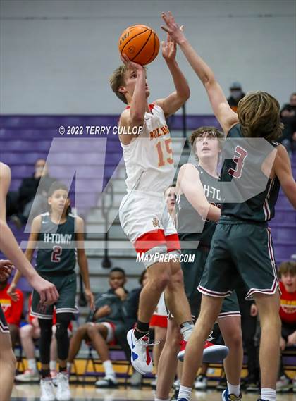 Thumbnail 1 in Herriman vs. Judge Memorial (Riverton Holiday Tournament) photogallery.