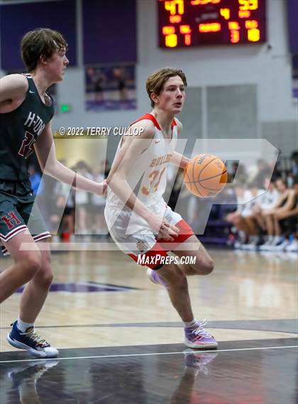 Thumbnail 1 in Herriman vs. Judge Memorial (Riverton Holiday Tournament) photogallery.