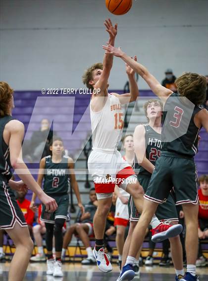Thumbnail 2 in Herriman vs. Judge Memorial (Riverton Holiday Tournament) photogallery.