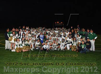 Thumbnail 2 in Waterford vs. Le Grand (CIF SJS D5 final) photogallery.