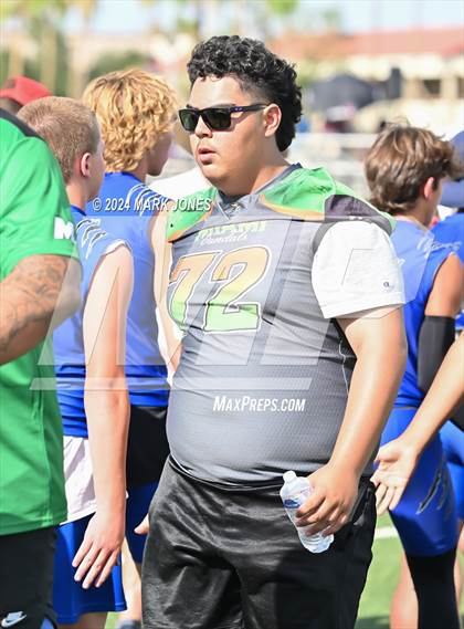 Thumbnail 1 in Paradise Honors vs. Miami (ACU 7v7 Tournament) photogallery.