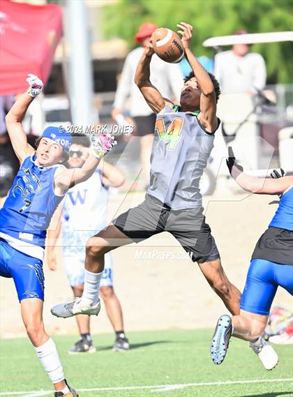 Thumbnail 3 in Paradise Honors vs. Miami (ACU 7v7 Tournament) photogallery.