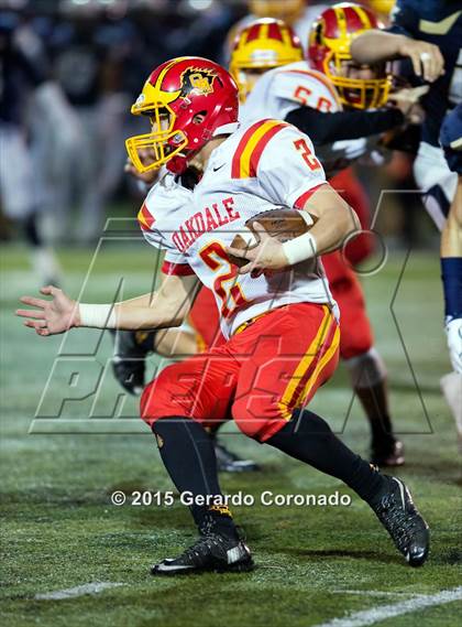Thumbnail 3 in Central Catholic vs. Oakdale (CIF SJS D3 Final) photogallery.