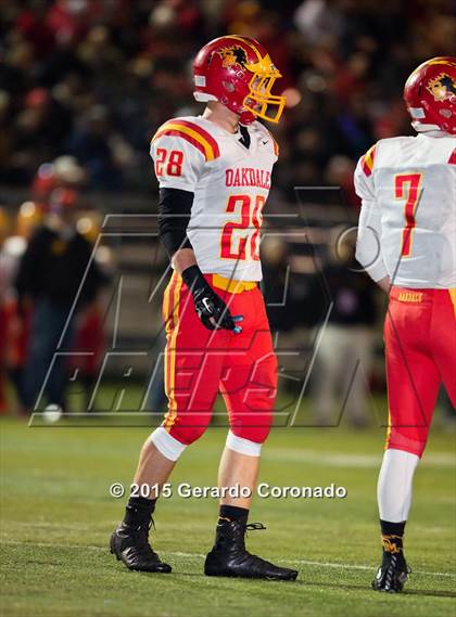 Thumbnail 3 in Central Catholic vs. Oakdale (CIF SJS D3 Final) photogallery.