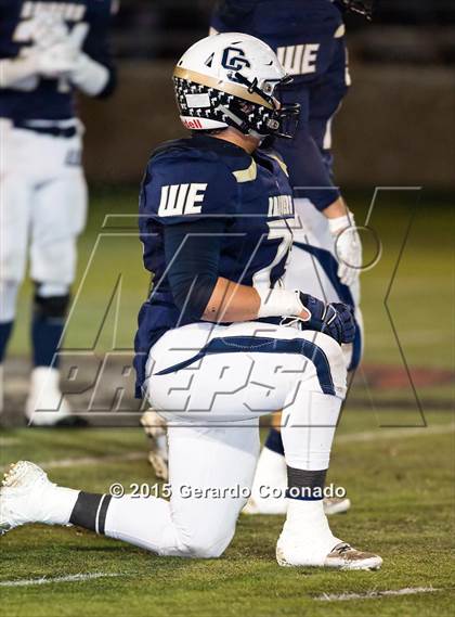 Thumbnail 3 in Central Catholic vs. Oakdale (CIF SJS D3 Final) photogallery.