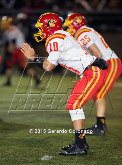 Thumbnail 2 in Central Catholic vs. Oakdale (CIF SJS D3 Final) photogallery.