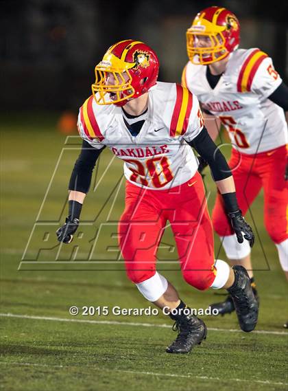 Thumbnail 3 in Central Catholic vs. Oakdale (CIF SJS D3 Final) photogallery.