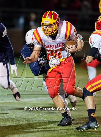 Thumbnail 2 in Central Catholic vs. Oakdale (CIF SJS D3 Final) photogallery.