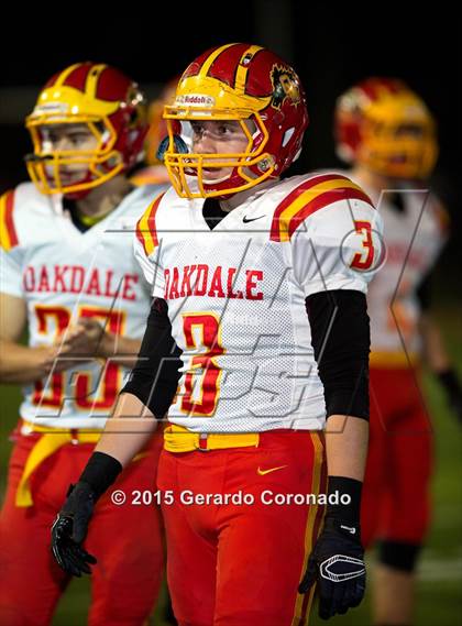 Thumbnail 3 in Central Catholic vs. Oakdale (CIF SJS D3 Final) photogallery.