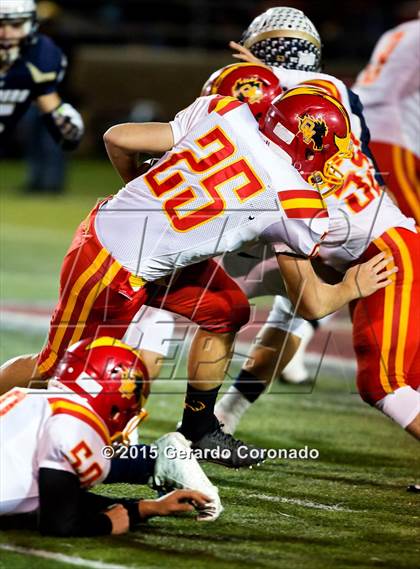 Thumbnail 2 in Central Catholic vs. Oakdale (CIF SJS D3 Final) photogallery.