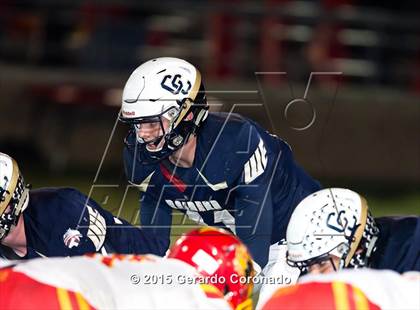 Thumbnail 3 in Central Catholic vs. Oakdale (CIF SJS D3 Final) photogallery.