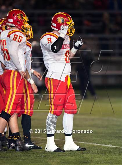 Thumbnail 2 in Central Catholic vs. Oakdale (CIF SJS D3 Final) photogallery.