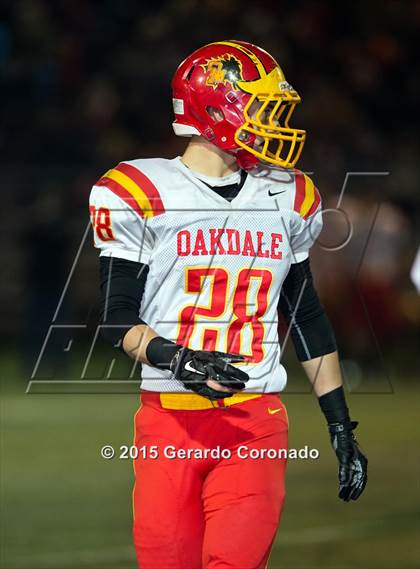 Thumbnail 2 in Central Catholic vs. Oakdale (CIF SJS D3 Final) photogallery.