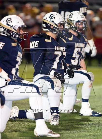 Thumbnail 3 in Central Catholic vs. Oakdale (CIF SJS D3 Final) photogallery.