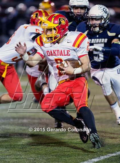 Thumbnail 2 in Central Catholic vs. Oakdale (CIF SJS D3 Final) photogallery.
