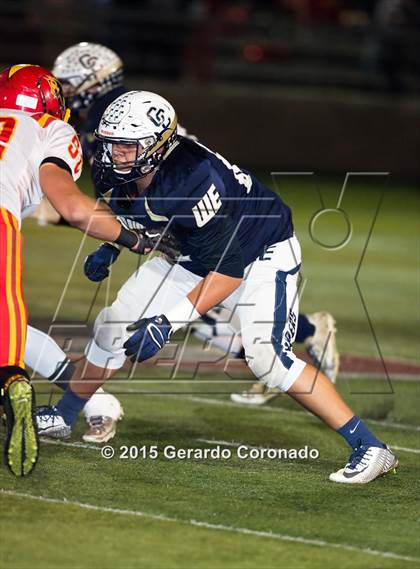Thumbnail 2 in Central Catholic vs. Oakdale (CIF SJS D3 Final) photogallery.