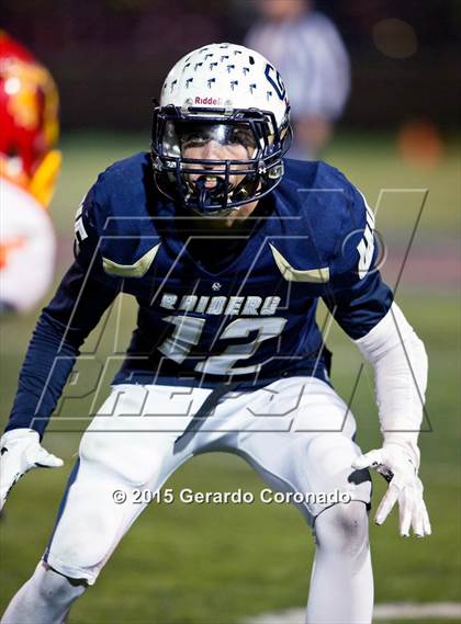 Thumbnail 3 in Central Catholic vs. Oakdale (CIF SJS D3 Final) photogallery.