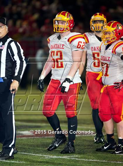 Thumbnail 3 in Central Catholic vs. Oakdale (CIF SJS D3 Final) photogallery.